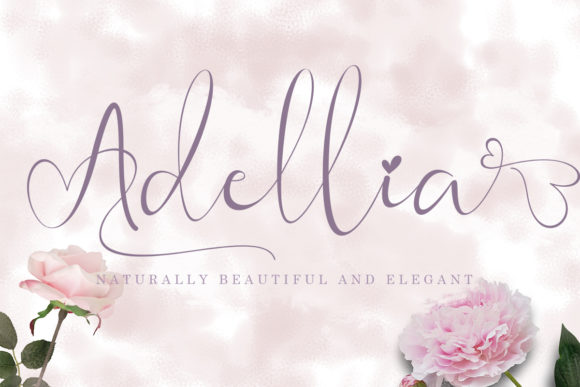 Adellia: A Script Handwritten Font for Thoughtful Editorial Design
