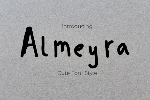 Almeyra: A Bold Handwritten Font for Modern Web Design