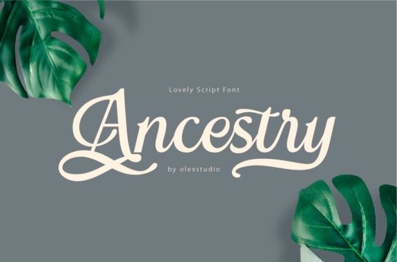Ancestry: A Bold Handwritten Font for Authentic Brand Identity