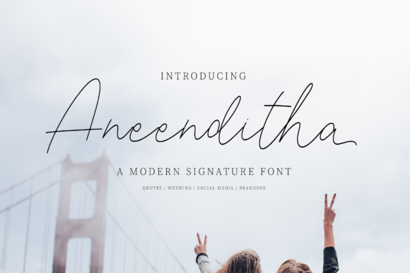 Aneenditha Script Handwritten Font for Makers