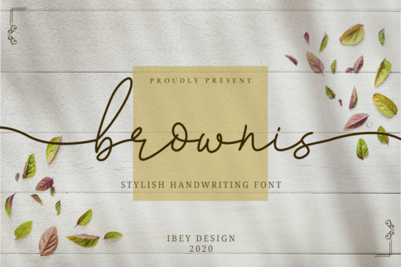 Brownis: A Script Handwritten Font That Feels Like a Quiet Conversation
