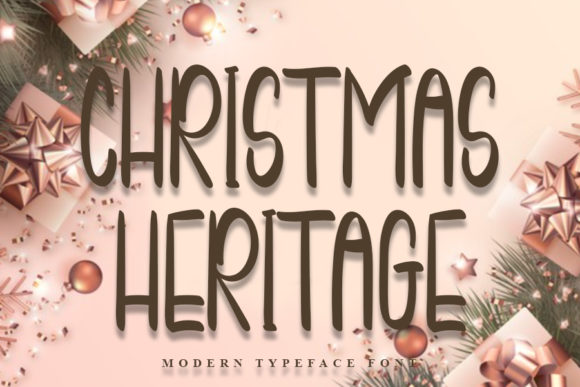 Christmas Heritage: A Simple Handwritten Font for Warm Brand Moments