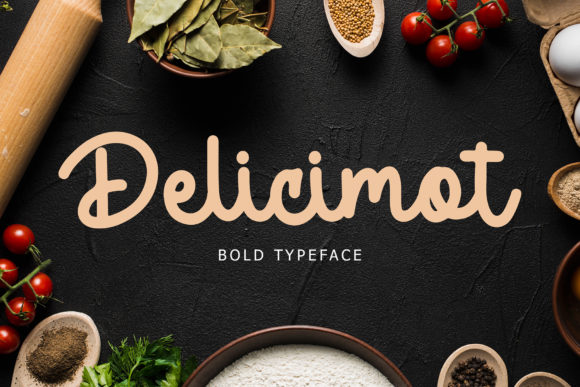 Delicimot: A Timeless Script Handwritten Font for Editorial Design