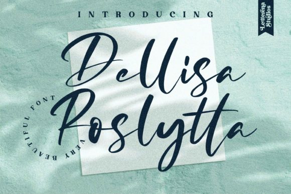 Dellisa Roslytta: A Script Handwritten Font for Thoughtful Editorial Design