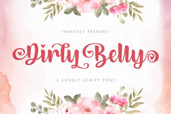 Dirly Belly: A Premium Script Handwritten Font for Digital Design