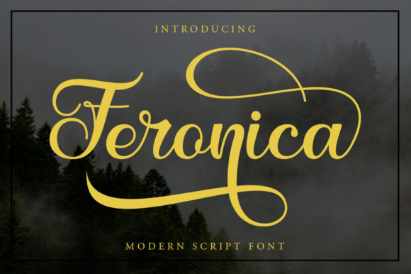 Feronica Script Handwritten Font for Elegant Campaign Design
