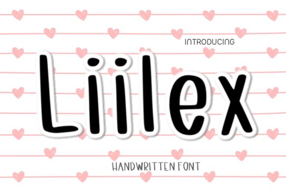 Liilex: A Cute and Casual Handwritten Font for Small Business Branding