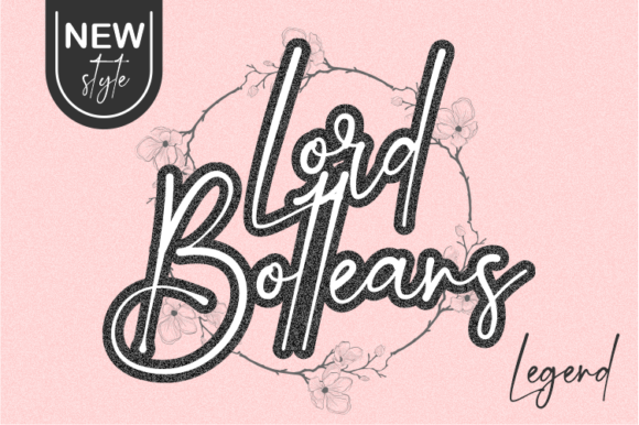 Lord Bolleans: A Delicate Script Handwritten Font for Elegant Campaigns