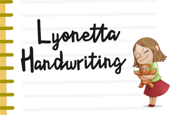 Lyonetta Handwriting Font for Handmade Creators
