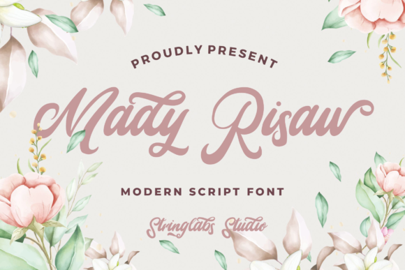 Mady Risaw Font for Creative Campaigns