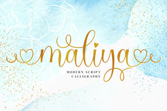 Maliya: An Elegant Script Handwritten Font for Timeless Branding