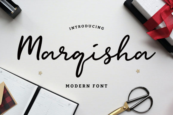 Marqisha: A Bold Handwritten Font for Makers