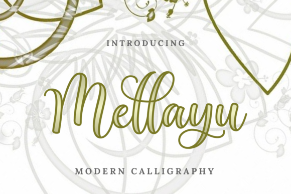 Mellayu: A Script Handwritten Font That Elevates Every Handmade Detail