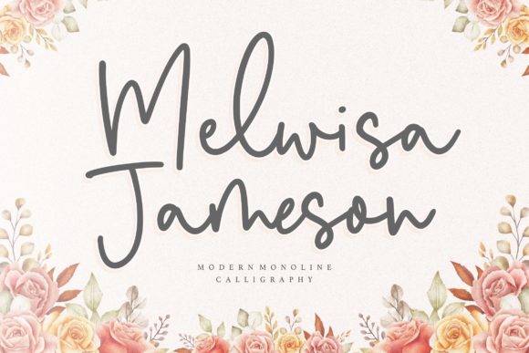 Melwisa Jameson: A Timeless Script Handwritten Font for Small Business Branding