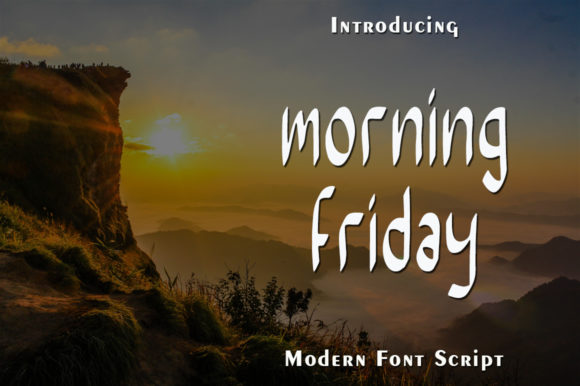 Morning Friday Font for Business