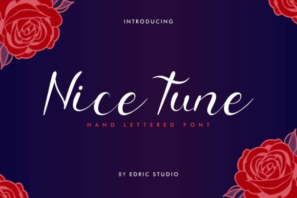 Nice Tune: Elegant Script Handwritten Font for Small Business Branding