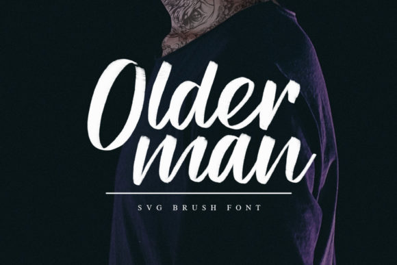 Older Man Font for Bold, Timeless Campaign Design