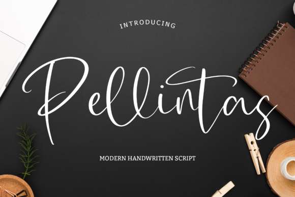 Pellintas: A Delicate Script Handwritten Font for Digital Branding