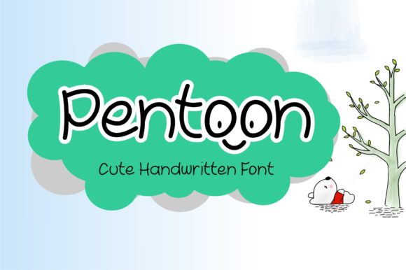 Pentoon Font for Business Branding