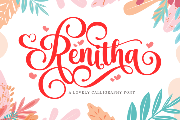 Renitha: A Script Handwritten Font That Elevates Desi Branding