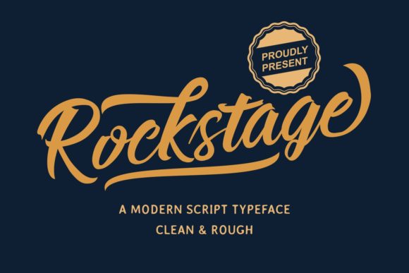 Rockstage Font for Web Design