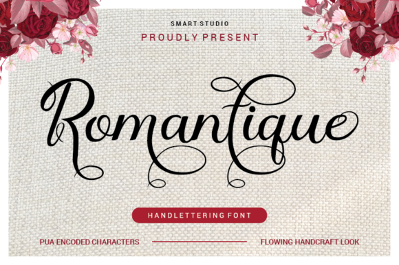 Romantique Font for Web Design