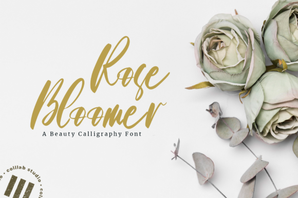 Roses Bloomer: A Script Handwritten Font for Elegant, Friendly Typography