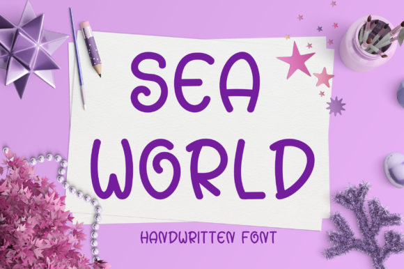 Sea World Font: A Sweet & Friendly Script Handwritten Typeface for Small Businesses