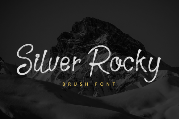 Silver Rocky: A Brush-Pen Script Handwritten Font for Thoughtful Design