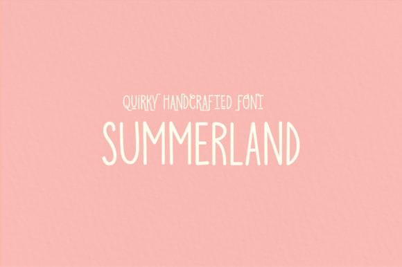 Summerland: A Fun and Quirky Handwritten Font for Makers